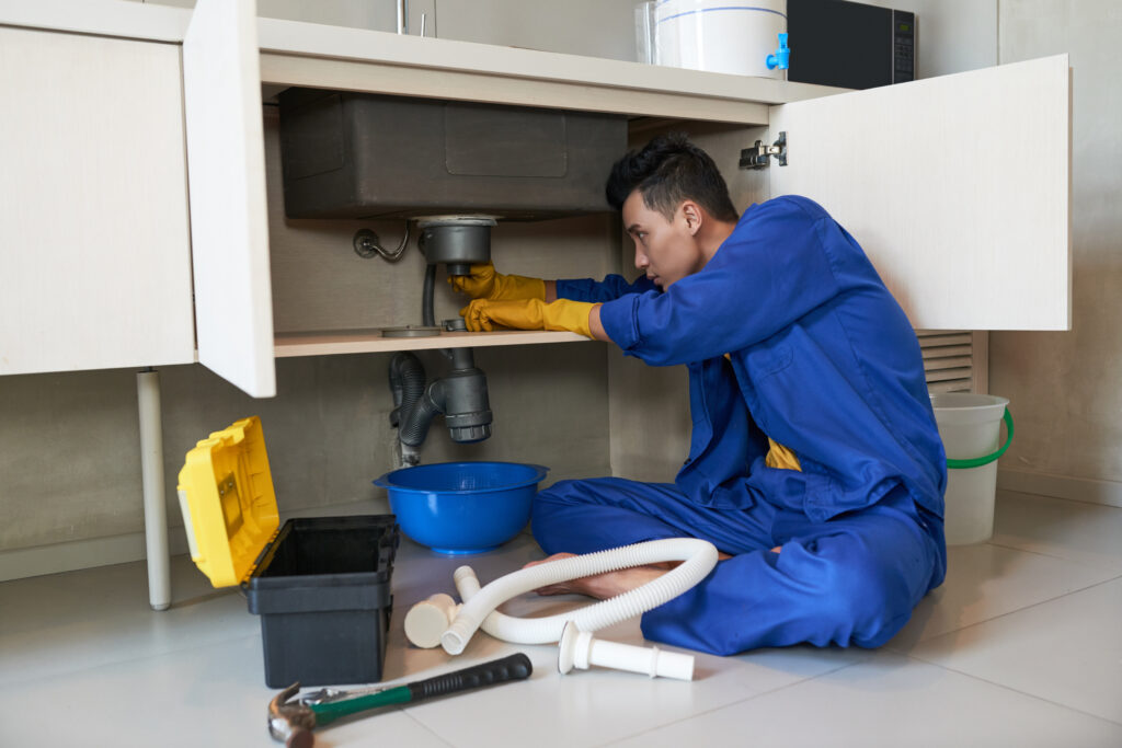 hidden water leak signs