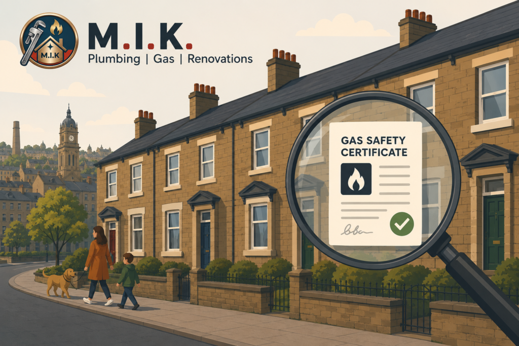 Gas Safety Certificate for Landlords West Yorkshire | MIK Plumbing