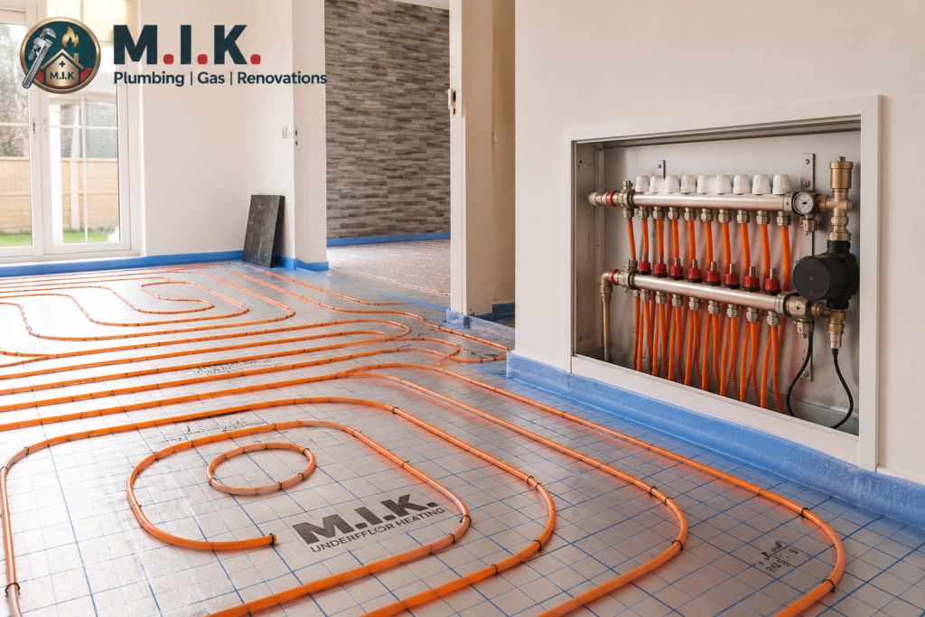 Underfloor Heating Installation in Bradford Modern Heating Systems | MIK Plumbing