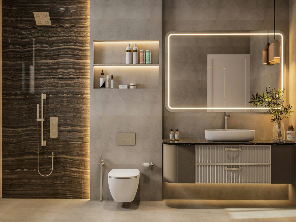 bathroom installation